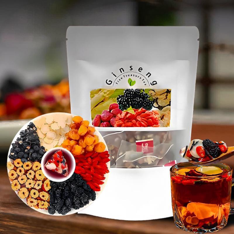 Ginseng Five Treasure Tea Natu – обзор и цена Natural Herbal Wellness