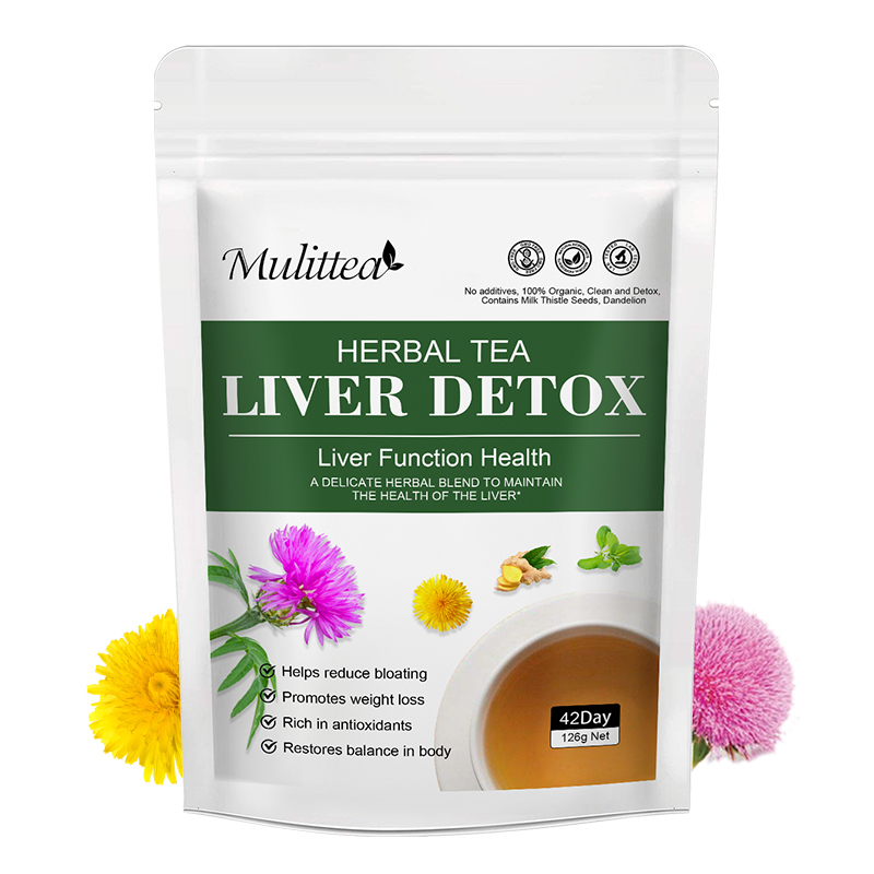 Mulittea Liver Detox Tea with  – обзор и цена Dandelion Detox Tea