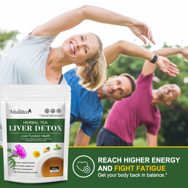 Mulittea Liver Detox Tea with  – обзор и цена Dandelion Detox Tea