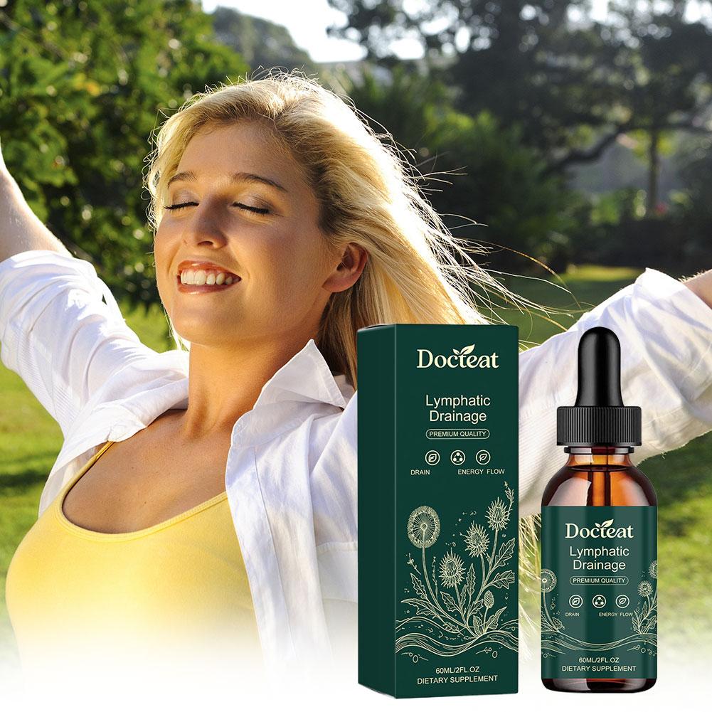 60ml Docteat Lymphatic Drainag – обзор и цена Herbal Wellness Drops