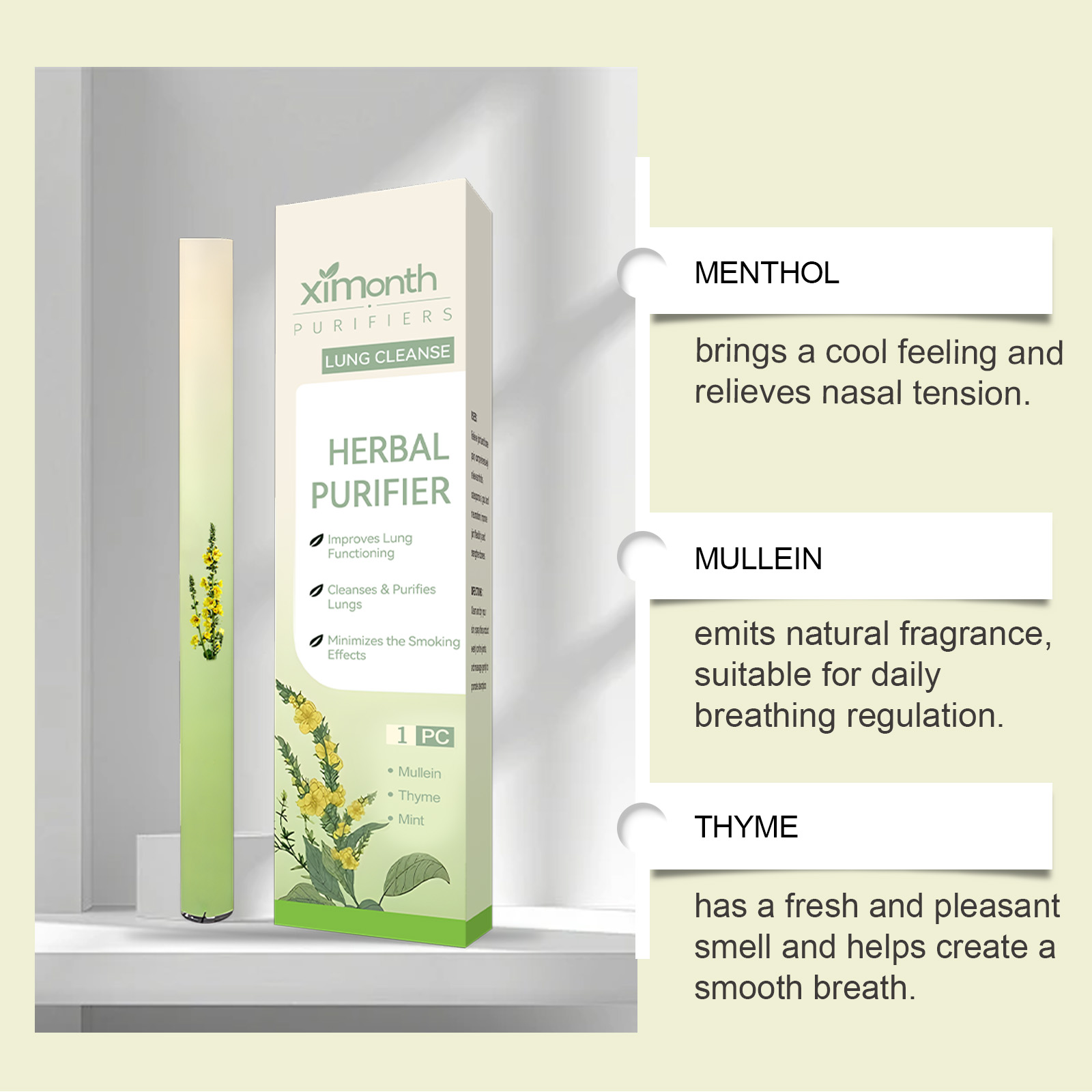 Natural Herbal Breathing Stick – обзор и цена Natural Herbal Wellness