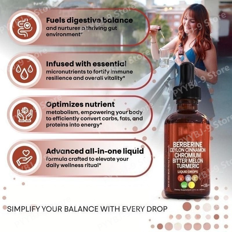 Berberine Chromium Turmeric Gi – обзор и цена Herbal Wellness Drops