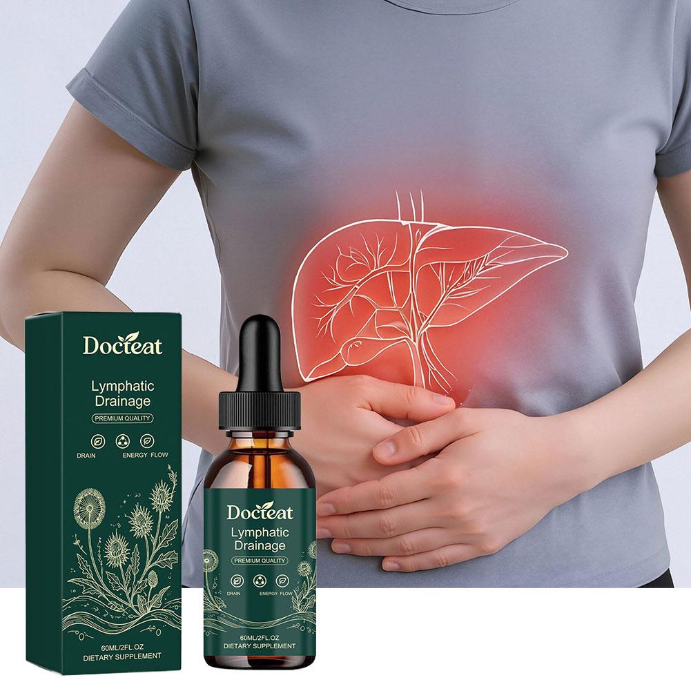 60ml Docteat Lymphatic Drainag – обзор и цена Herbal Wellness Drops