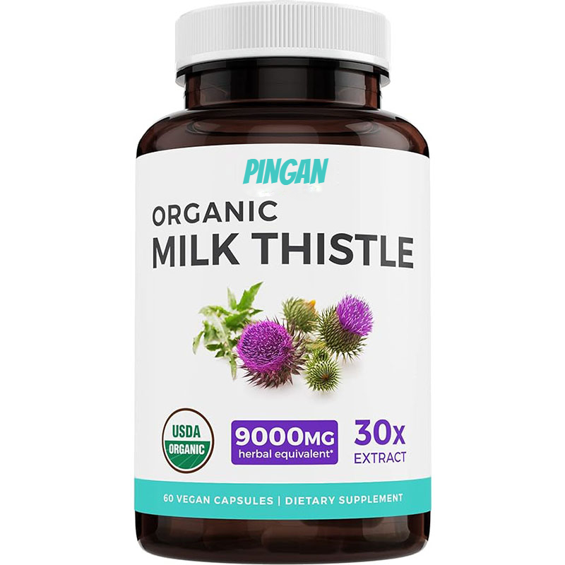 Organic Milk Thistle Capsules  – обзор и цена Milk Thistle Silymarin